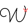 Lettre W Papillon Lettre