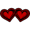 Hearts Symbol Marriage Love