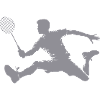 Badminton players