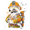 Firefighter Sloth