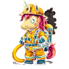 Firefighter Unicorn