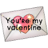 You’re my valentine envelope