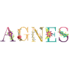 Le nom d’AGNES est fleuri