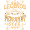 February 2009 Birthday Legend