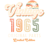 Millésime 1965 Anniversaire Rétro