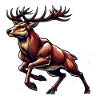 Rotwild Hirsch Jäger Jagd Treibjagd