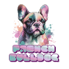 Bouledogue français Pop Art