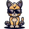 Katze Comic Cool