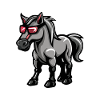 Pferd Comic Cool