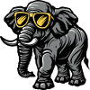 Elephant Comic Cool