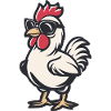 Huhn Comic Cool