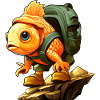 Fish Hiking / Mountaineering Fish