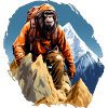 Monkey Mountaineer / Hiking Monkey