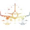 Avions Graphique Rétro