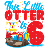 Otter Birthday This Little Otter