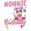 Nonna de la fille d’anniversaire