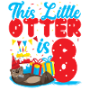 Otter Birthday This Little Otter