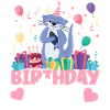 Loutre Anniversaire Fille Anniversaire Fille