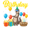 Otter Birthday Boy Birthday Boy