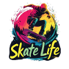 Skate Life Skateboard Skater Skateboarding
