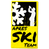 Équipe d’après-ski noir jaune