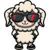 Schaf Comic Cool