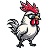 Rooster Comic Cool