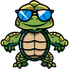 Turtle Comic Cool