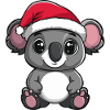 Koala Christmas Cute