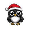 Eule Weihnachten Niedlich