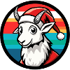Mountain Goat Christmas X-Mas