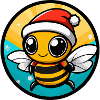 Bee Christmas X-Mas