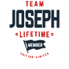 Team Joseph Lebenslanges Mitglied Lustiger Name Joseph