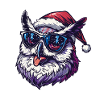 Owl Christmas Funny