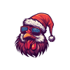 Chicken Christmas Funny