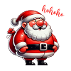 weihnachtsmann comic hohoho