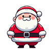 Dessin animé du Père Noël