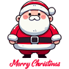 Dessin animé du Père Noël