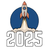 Cartoon Rocket 2025
