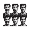 Expressions faciales 😃😮😠