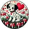 Dalmatian Valentine