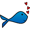 FISCH. SARDINE. APRILSCHERZ. MEER. OZEAN
