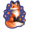 Fuchs und Sterne