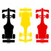 Formule Belgique Formula Racing Belgium Drapeau