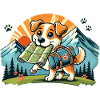 Hiking Dog