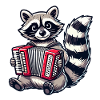 Waschbär Musik