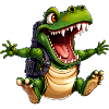 Crocodiles Hiking / Mountaineering Crocodile