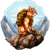 Squirrel Mountaineer / Hiking Squirrel