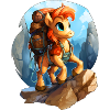 Ponies Hiking / Mountaineering Pony