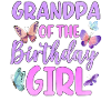 Papi de la fille d’anniversaire